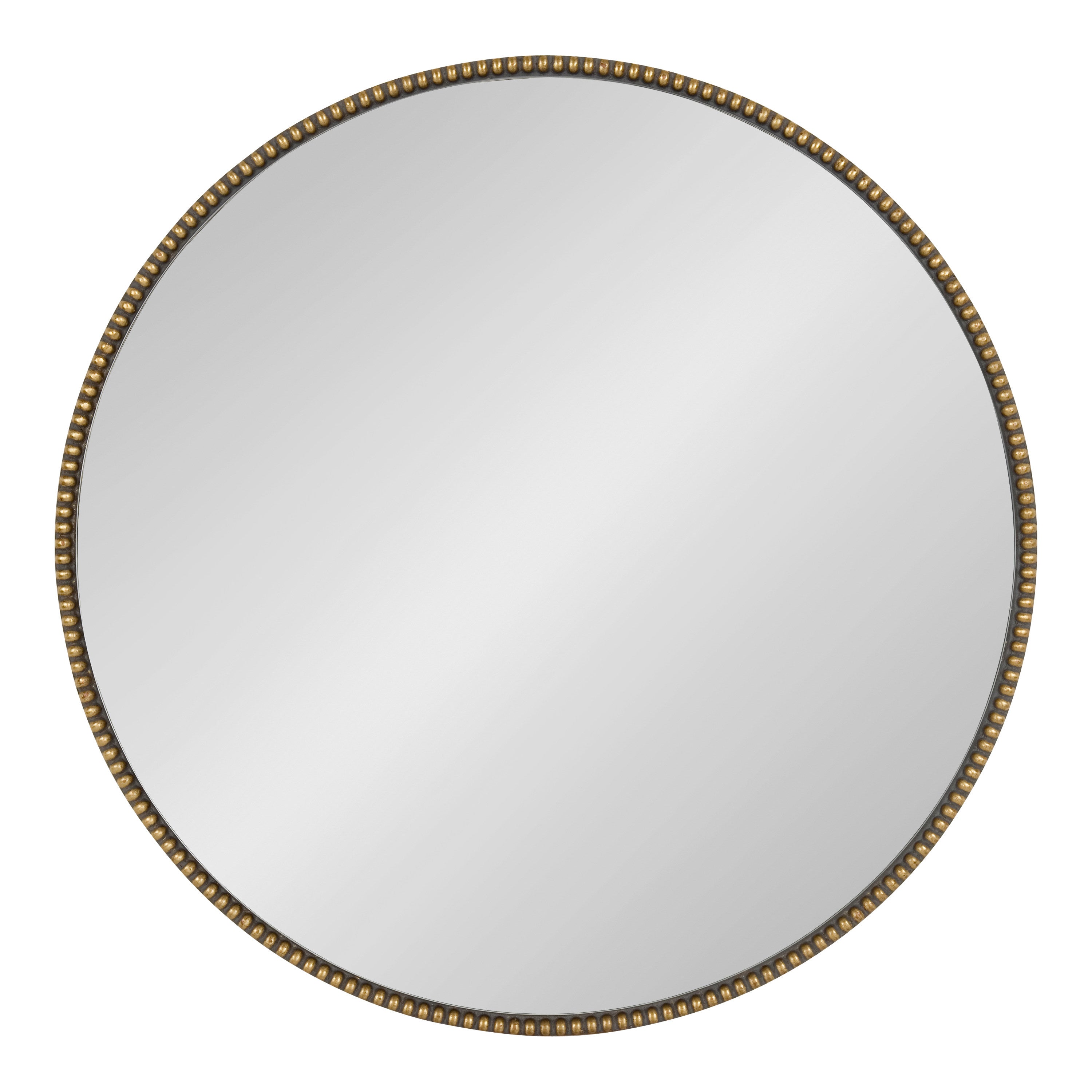 Round Mirror Gold 24" Diameter 1