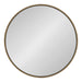 Round Mirror Gold 24" Diameter 1