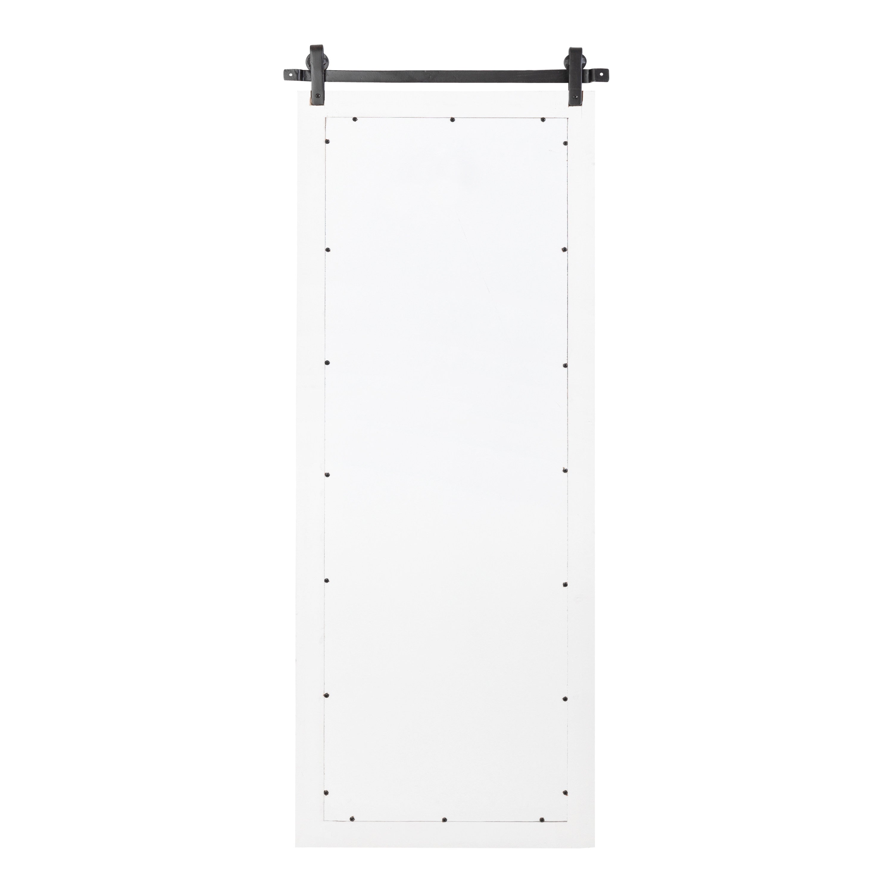 Rectangle Mirror White 18x50 4