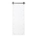 Rectangle Mirror White 18x50 4