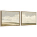 Framed Canvas Sylvie Dark Gold 2 Piece Set 18x24 1