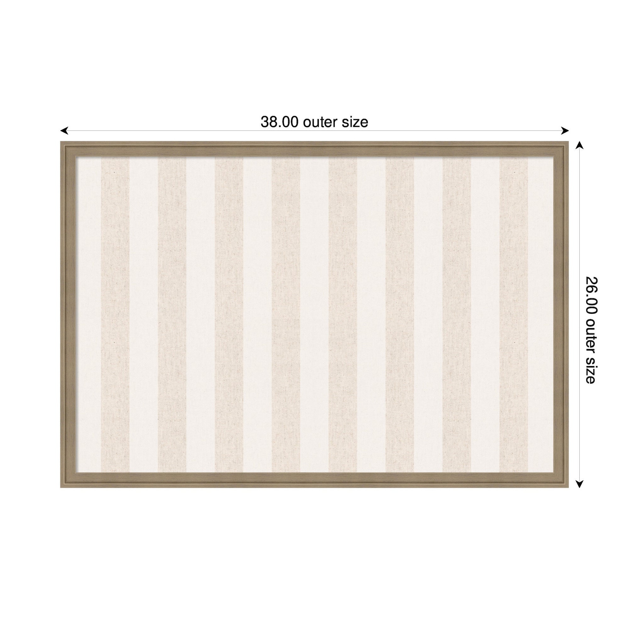 Pinboard Florence Light Brown 38x26 2