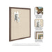 Pinboard 19x43 Eva White Gold Narrow 5