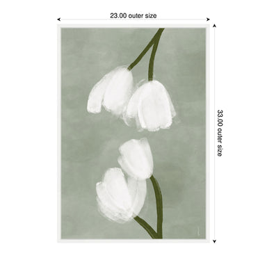 Framed Canvas 23x33 Sylvie White 2