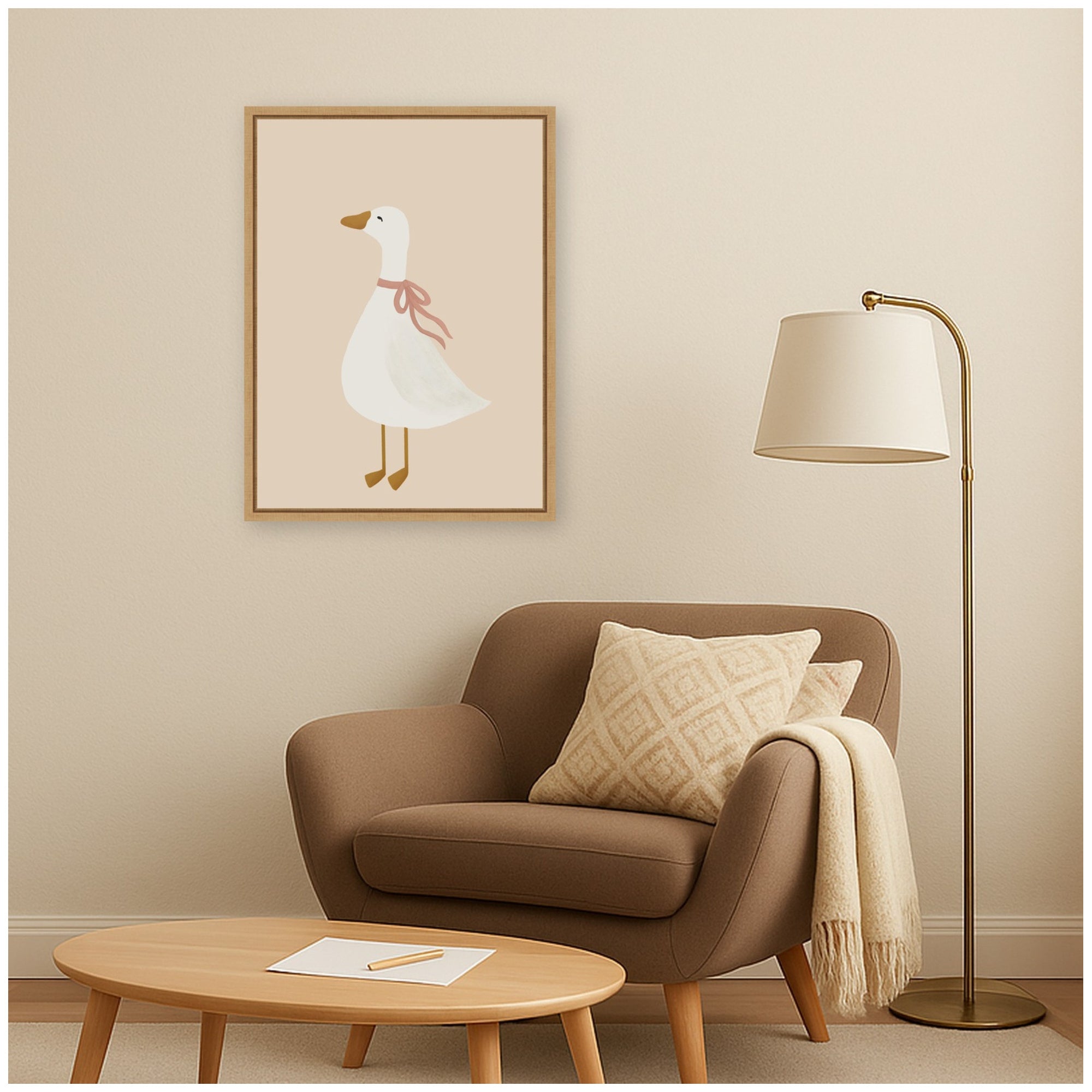 Framed Canvas 18x24 Sylvie Natural 6