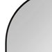 Arch Mirror Black 32x36 3