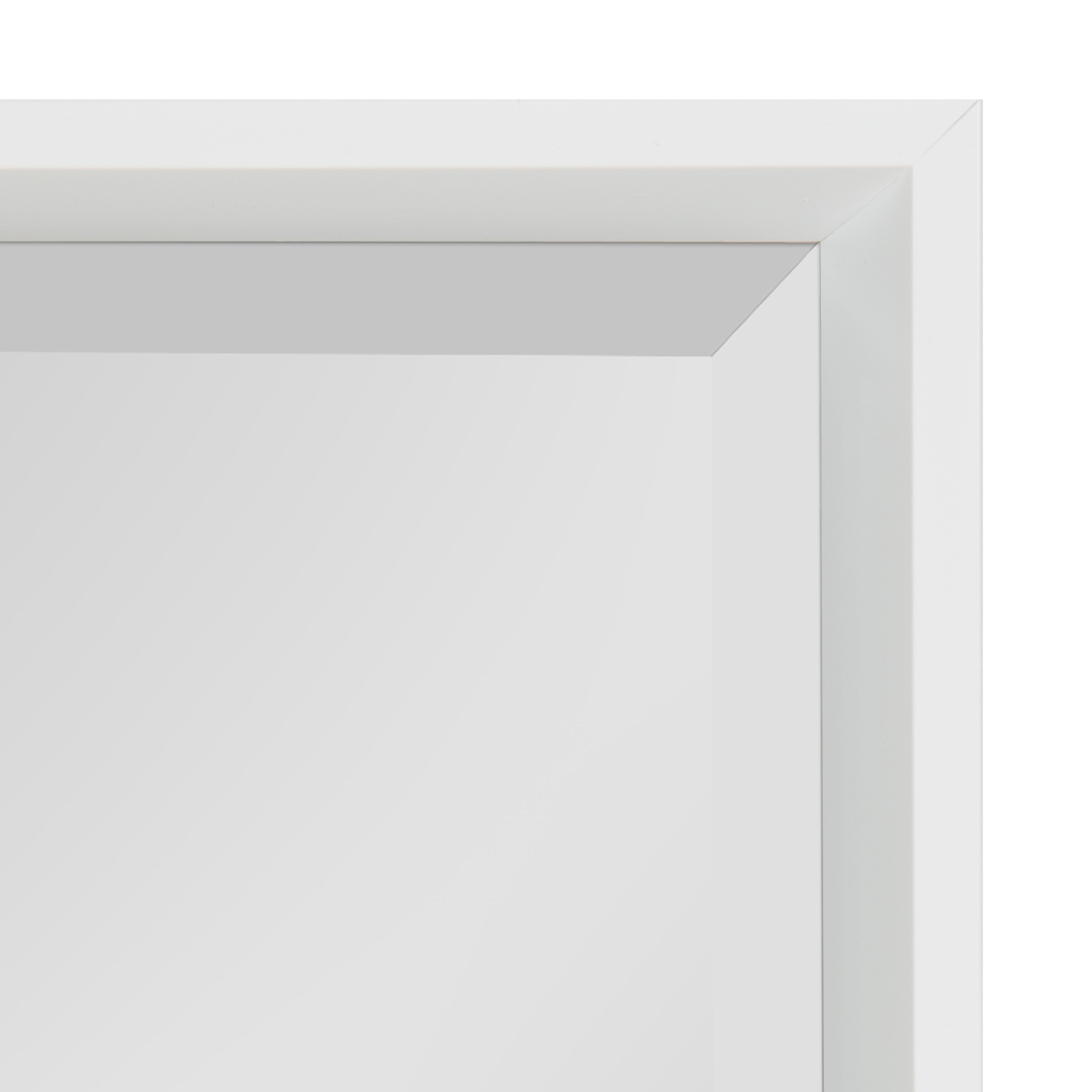 Decorative Wall Mirror White 19.5x25.5 3