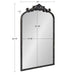 Arch Mirror 19x31 Black 5