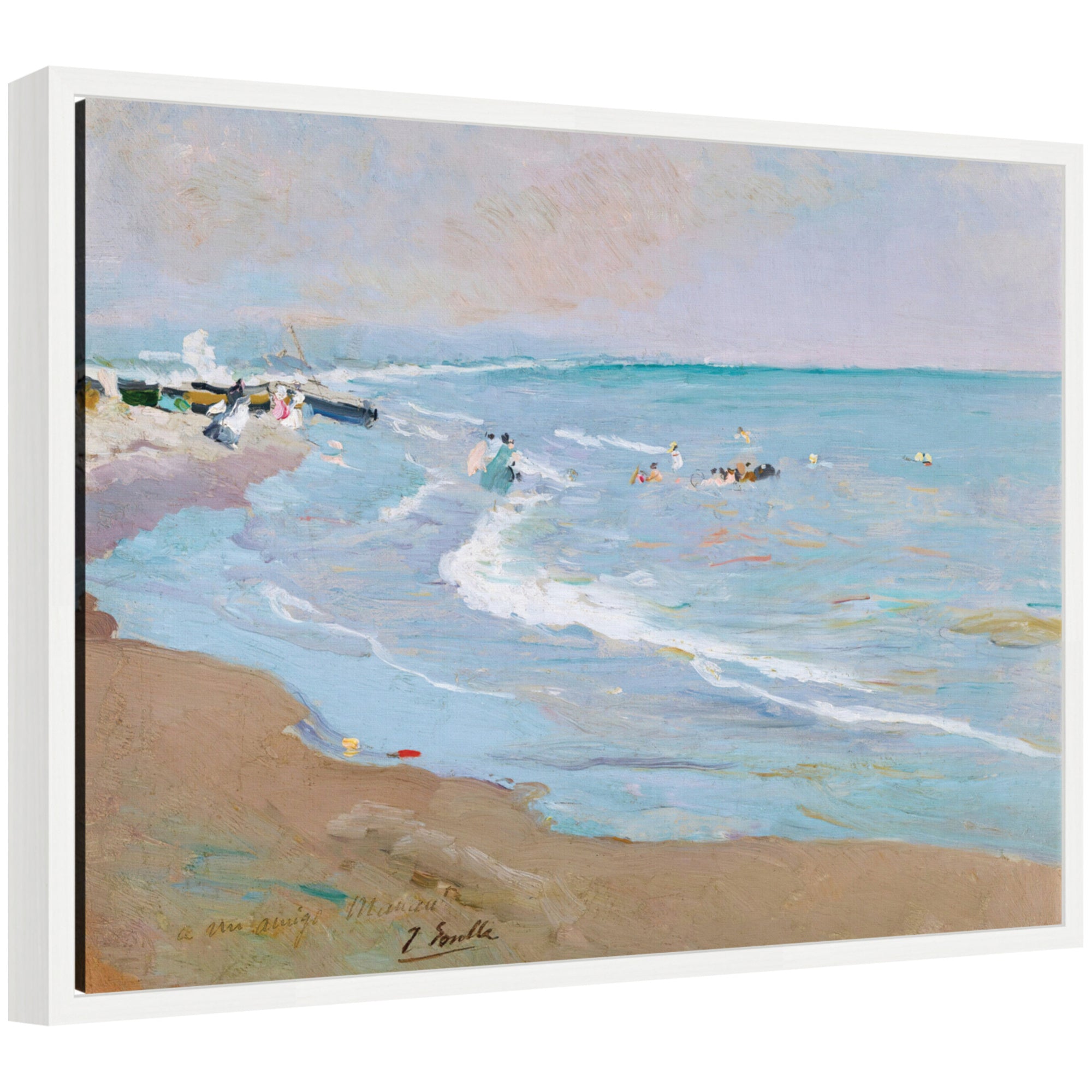 Framed Canvas Sylvie White 24x18 1