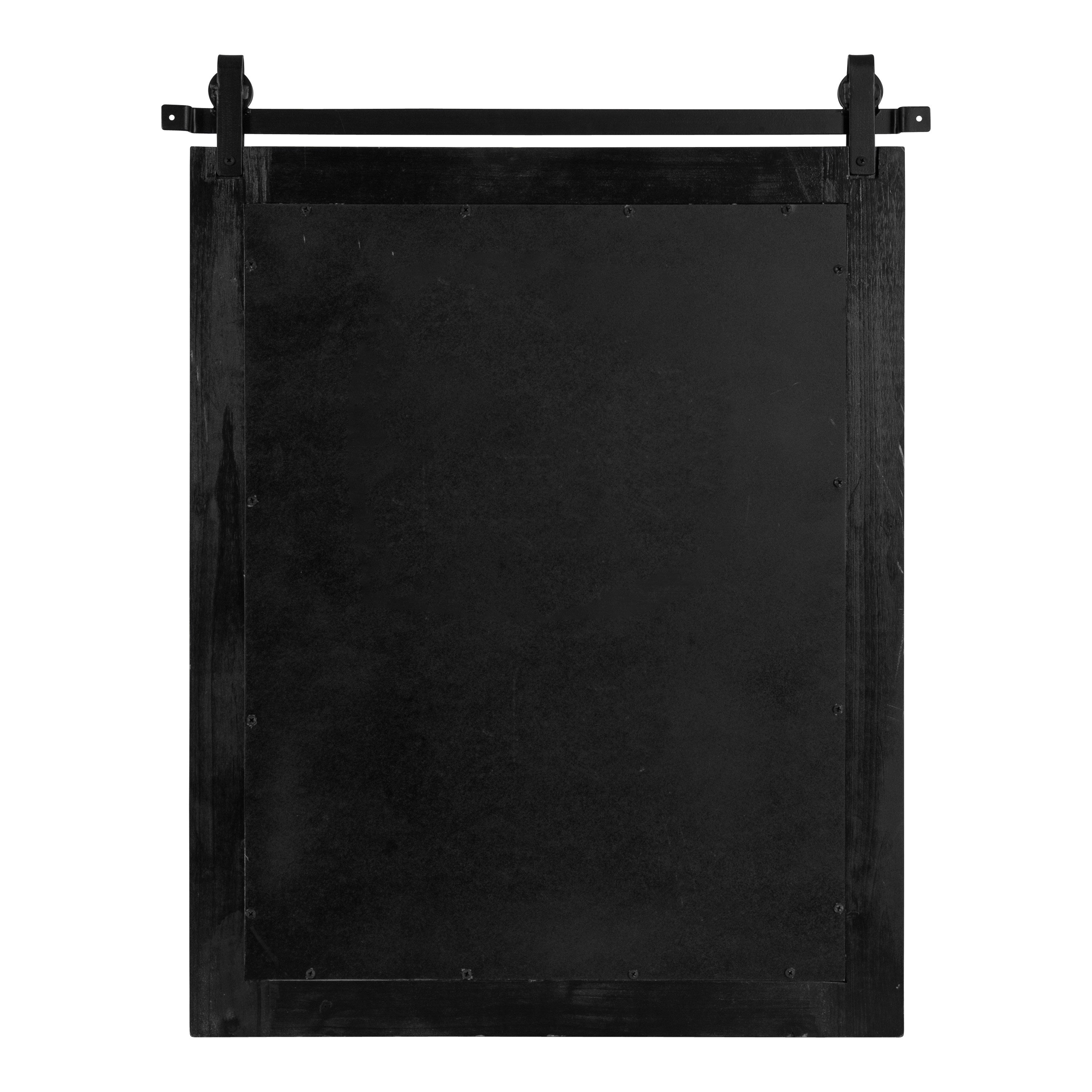 Rectangle Mirror Walnut Brown 24x30 4