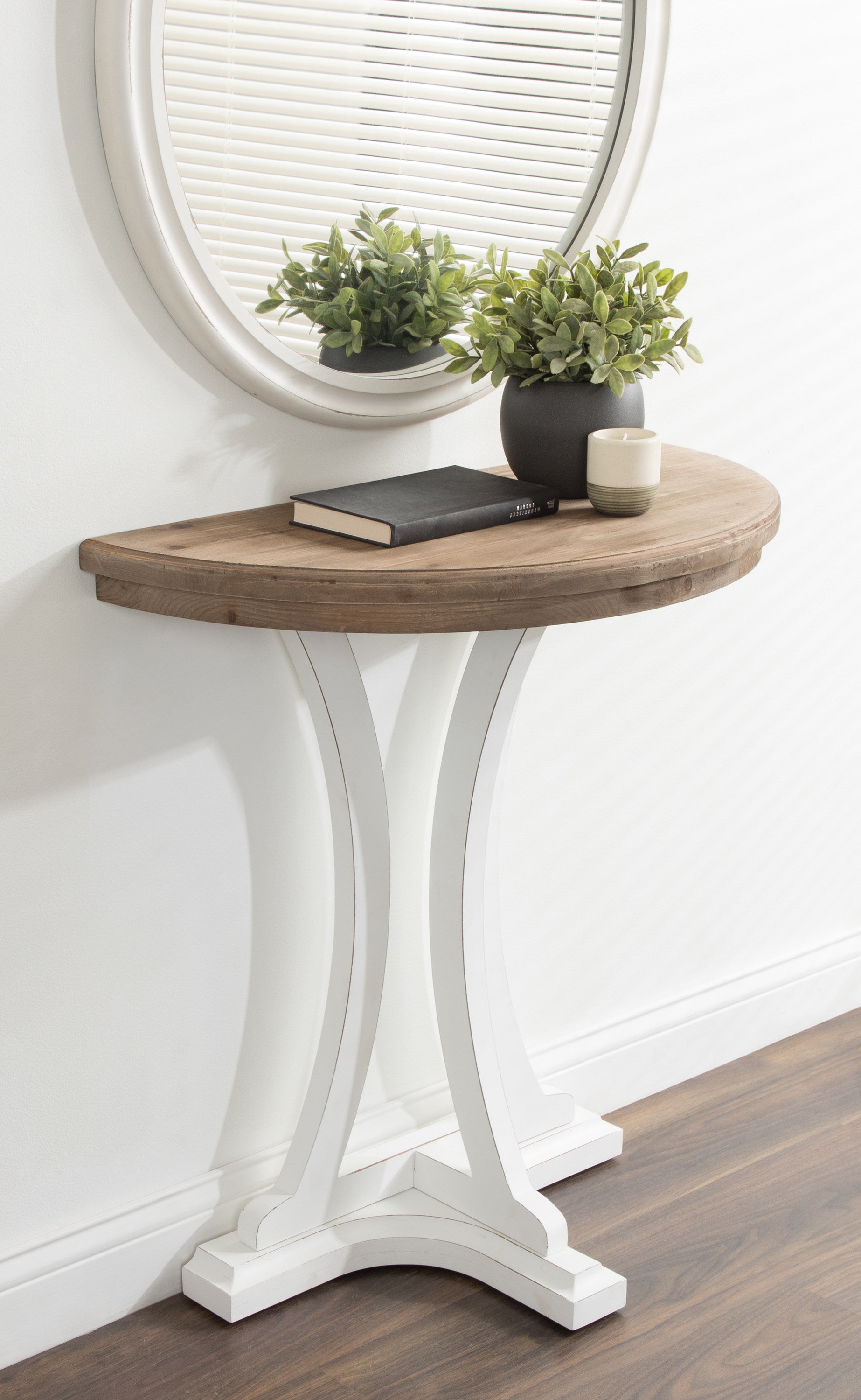 Linsley Wood Console Table