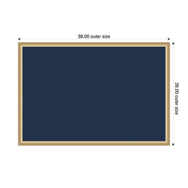 Pinboard Florence Gold 38x26 2