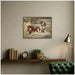 Framed Canvas 24x18 Sylvie Walnut 5