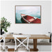 Framed Canvas 33 x 23 Sylvie Walnut 5
