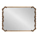 Rectangle Mirror Gold 20x27 5