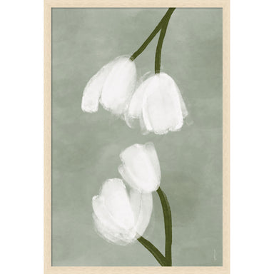 Mounted Canvas 26x38 Woodgrain Stripe Blonde 1