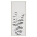Framed Canvas Sylvie White 18x40 2