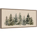 Framed Canvas Sylvie Walnut 40x18 1