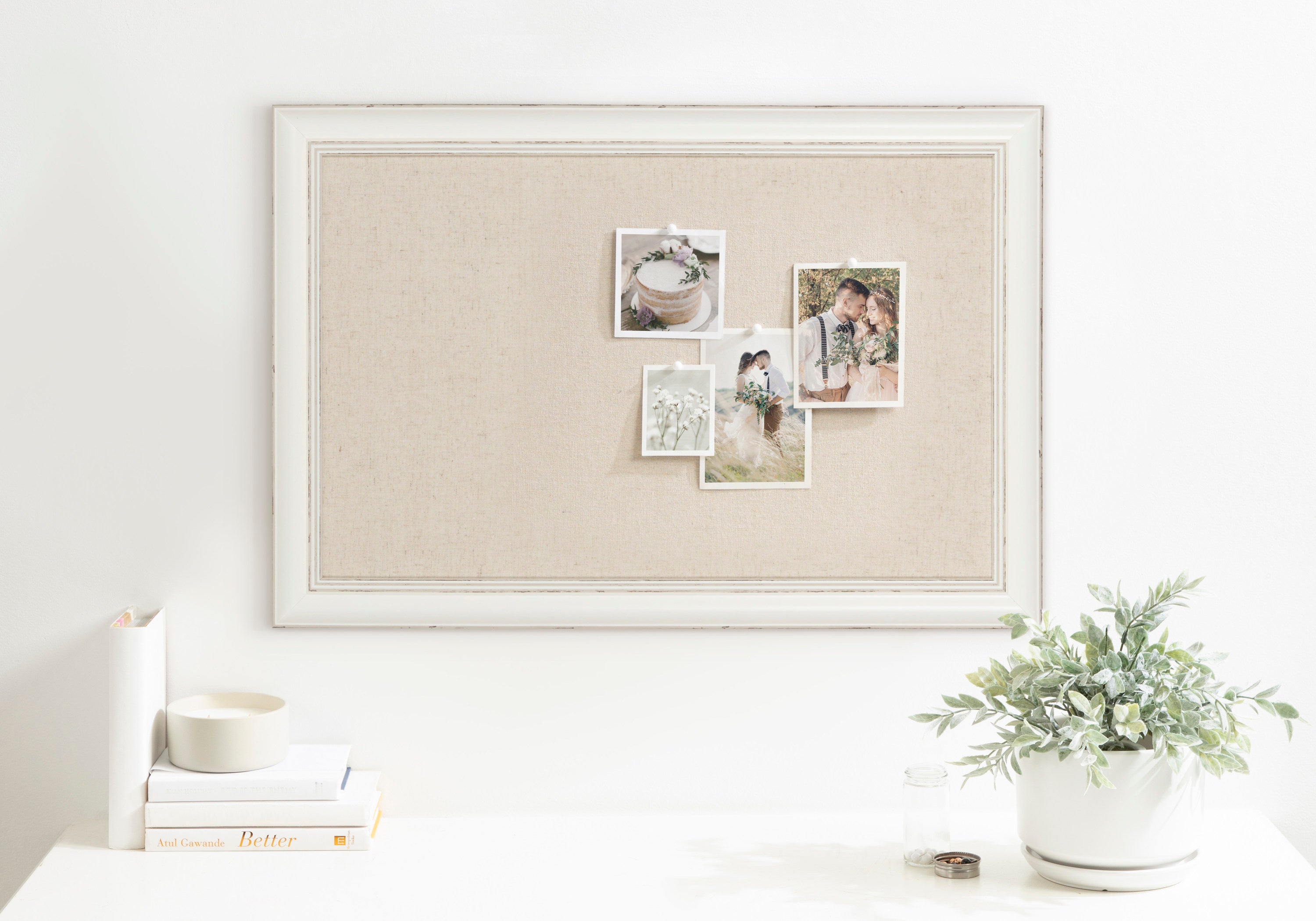 Pinboard White 18x27 6