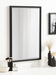 Rectangle Mirror Black 20x30 6