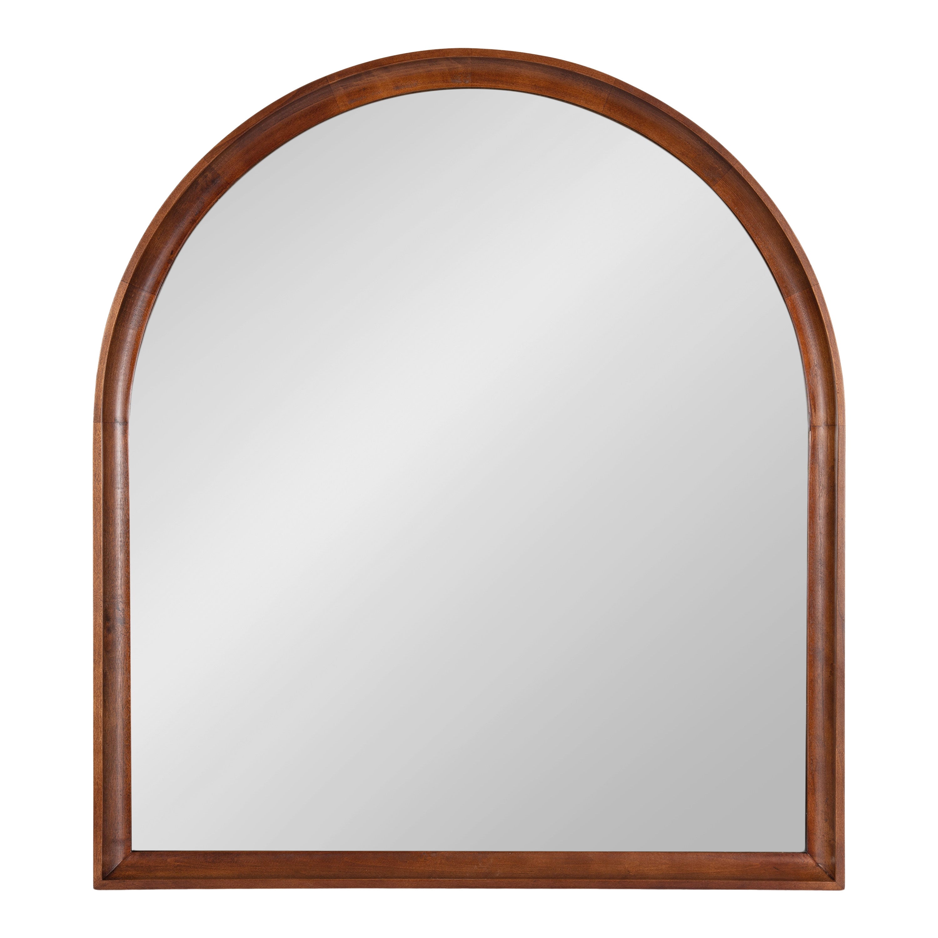 Arch Mirror Dark Brown 32x36 5