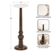 Side Table Brown White 8x8x23 2