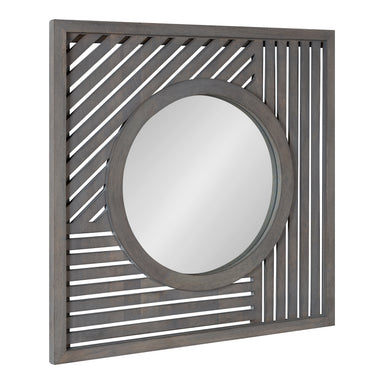 Square Mirror Gray 30x30 1