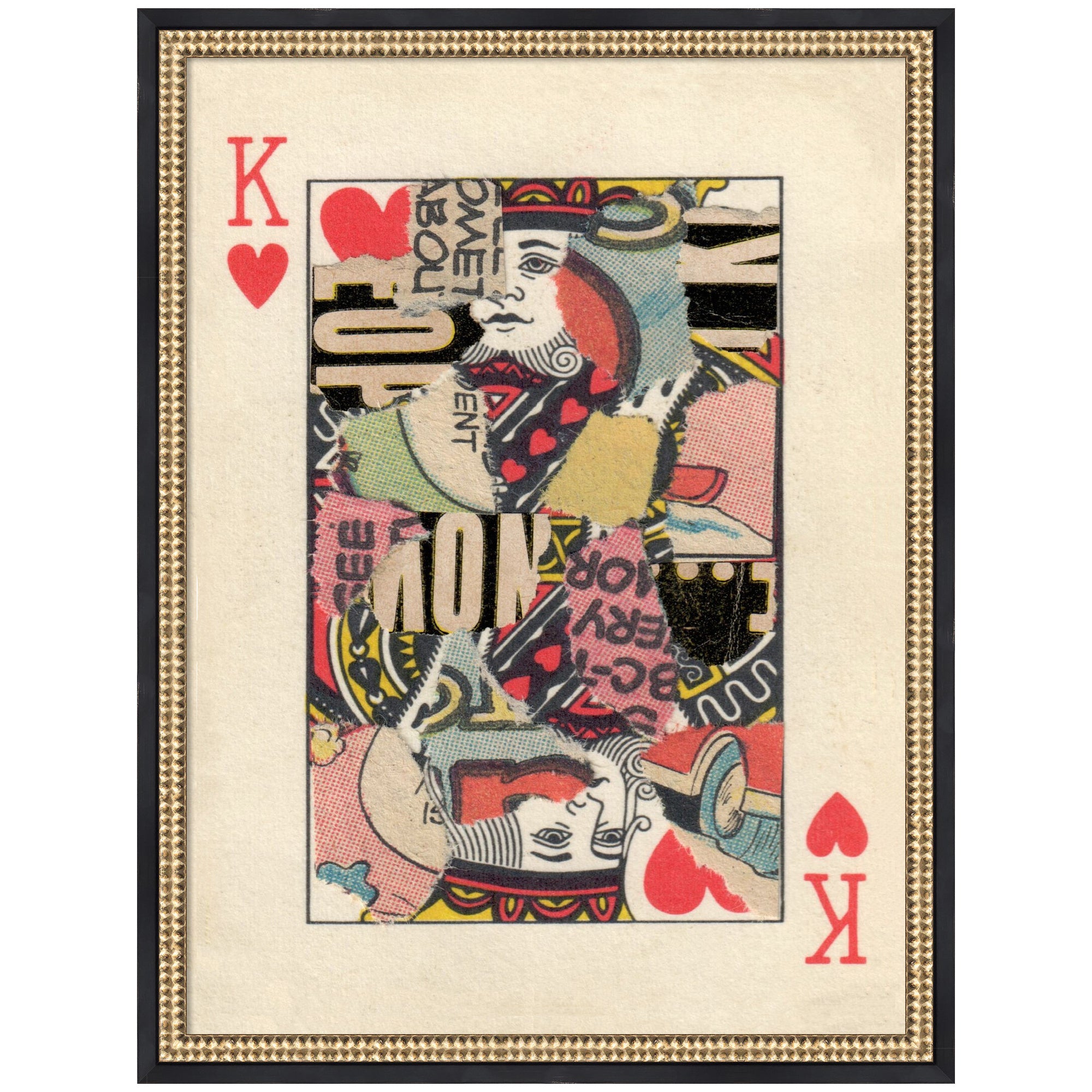 King for Now by Felicia Dadak Framed Mounted Canvas Wall Art Print