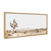 Framed Canvas Sylvie Natural 18x40 2