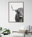 Framed Canvas Sylvie Dark Gold 28x38 6