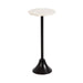 Side Table White Black 10x10x23 1