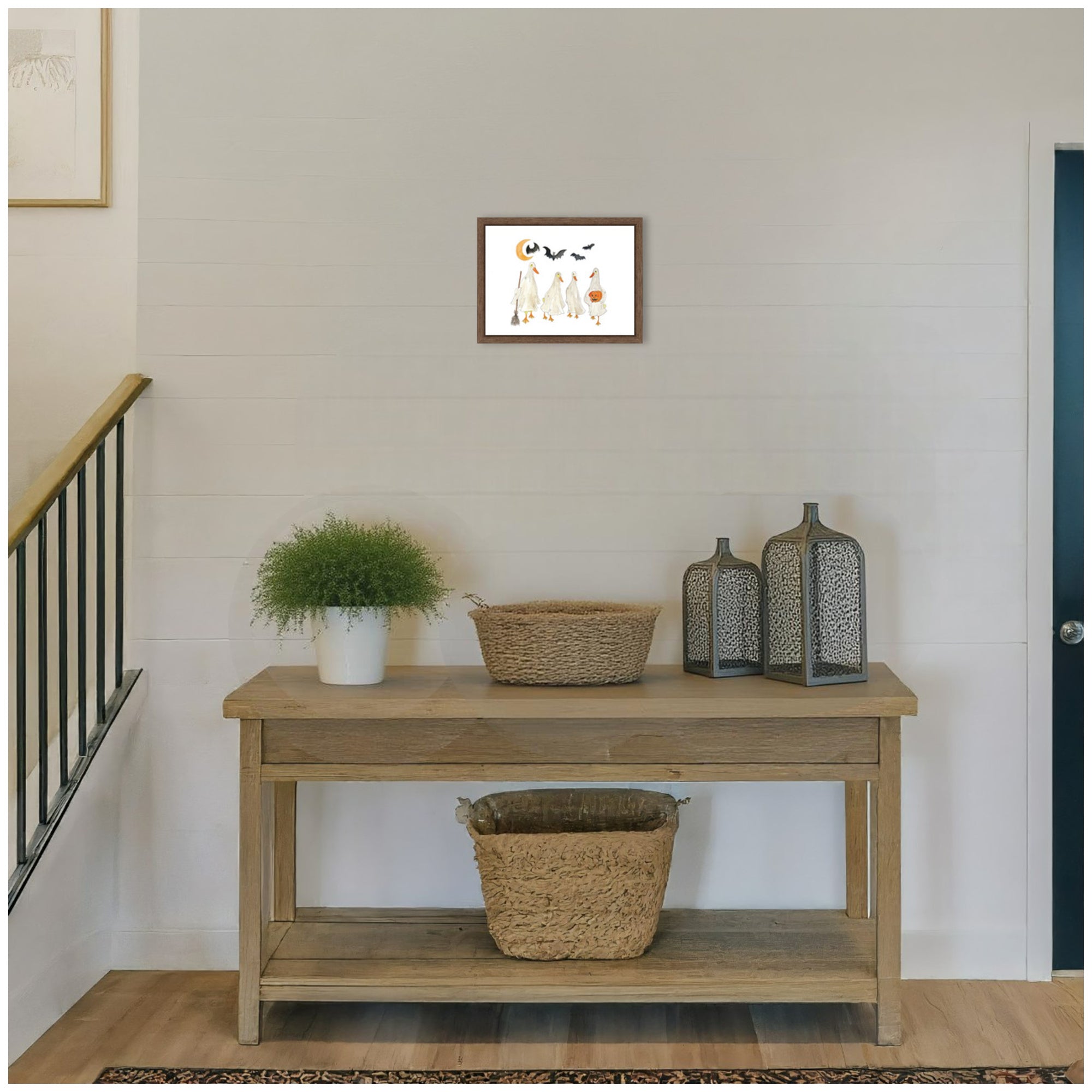 Framed Canvas 13x10 Sylvie Walnut 5