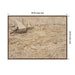 Framed Canvas 38x28 Sylvie Walnut 2