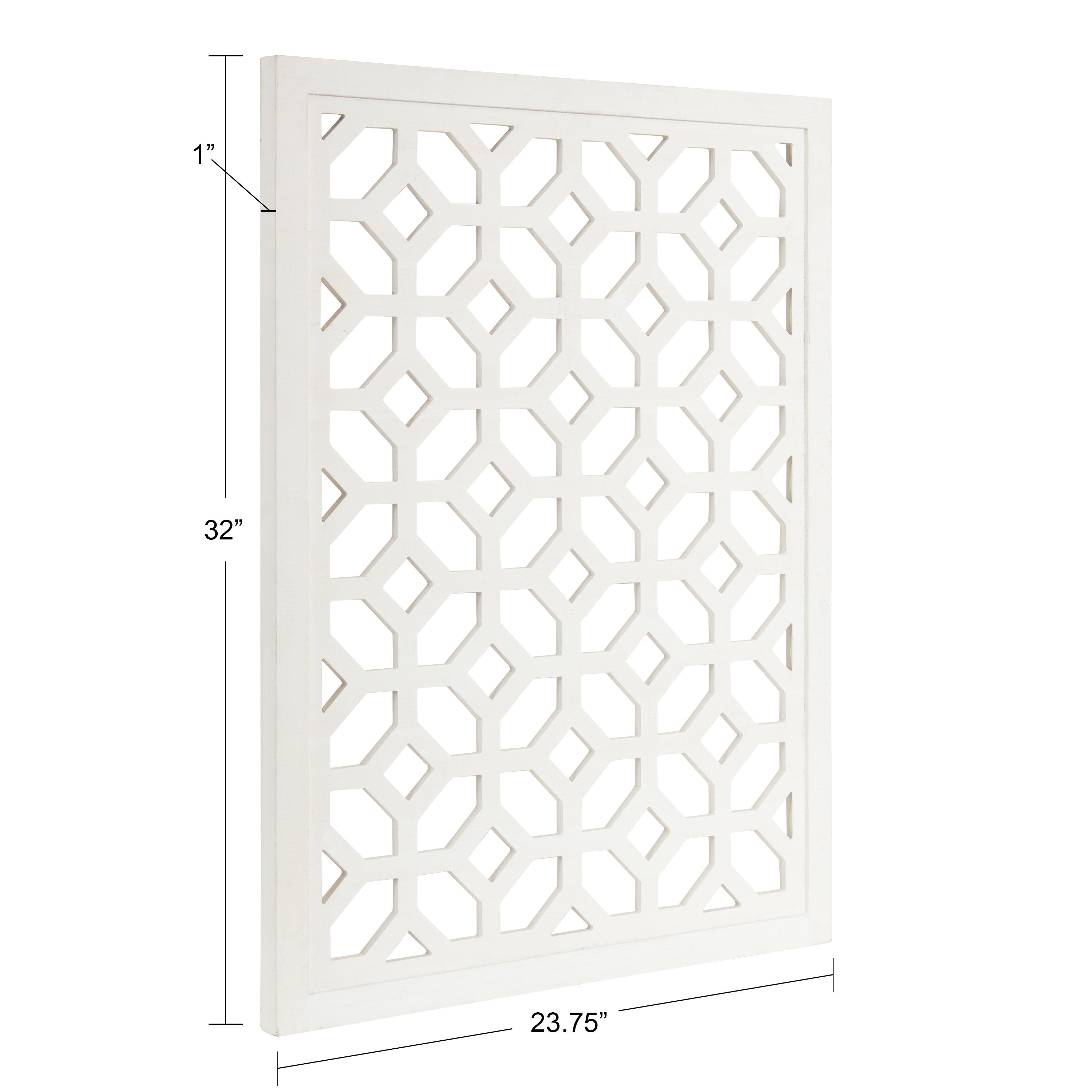 Plaque White 24x32 5