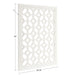 Plaque White 24x32 5
