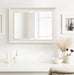 Rectangle Mirror White 22.5x28.5 7