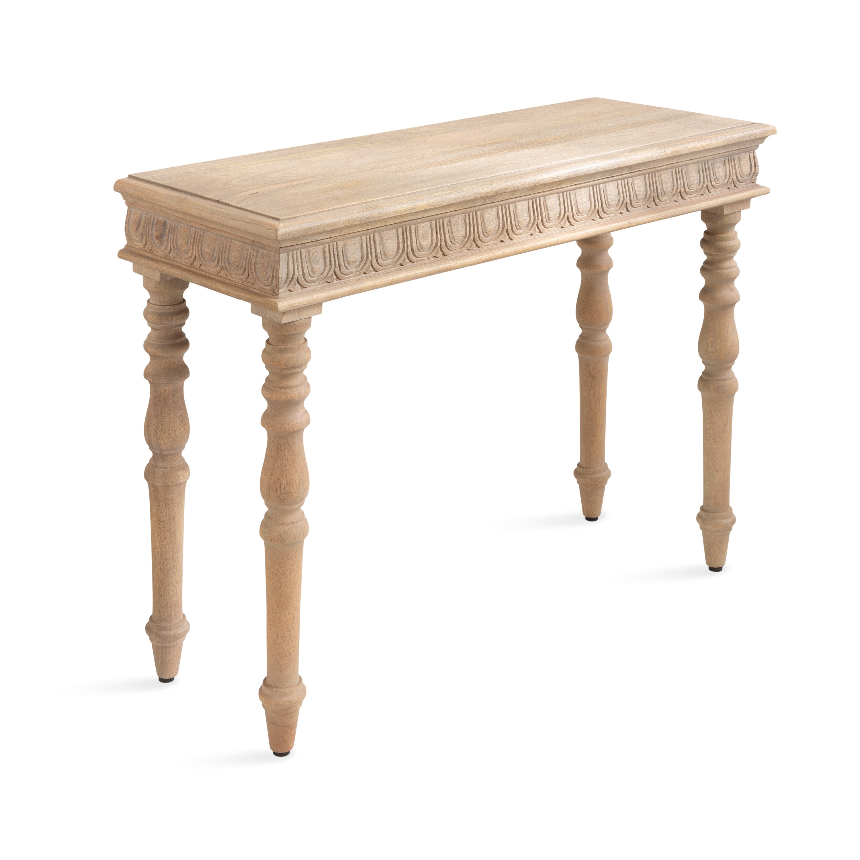 Console Table Natural Beige 36x14x30 1