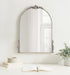 Arch Mirror Silver 21x26 7