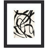 Framed Art Black Twist 4 by Alicia Bock