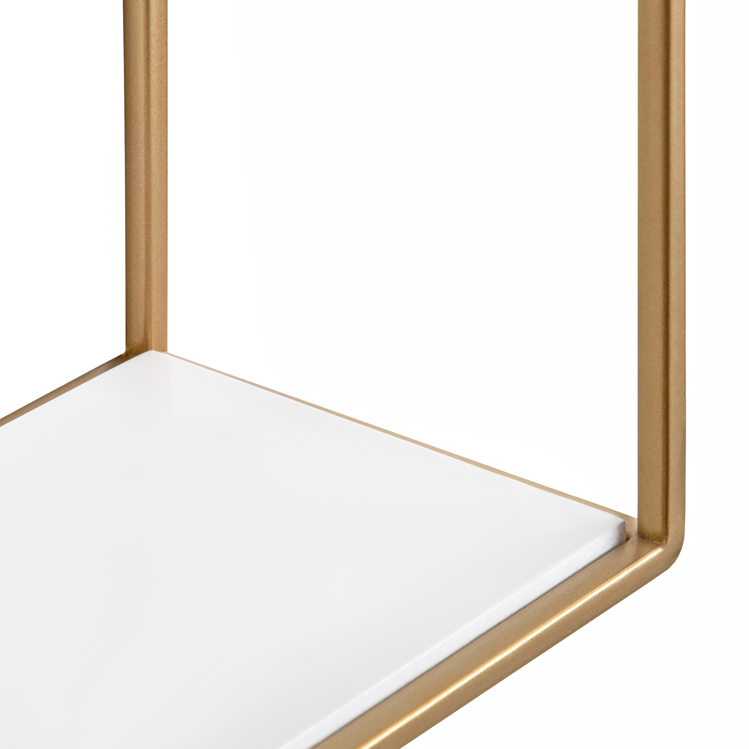 Accent Shelf Gold 4 Piece 3