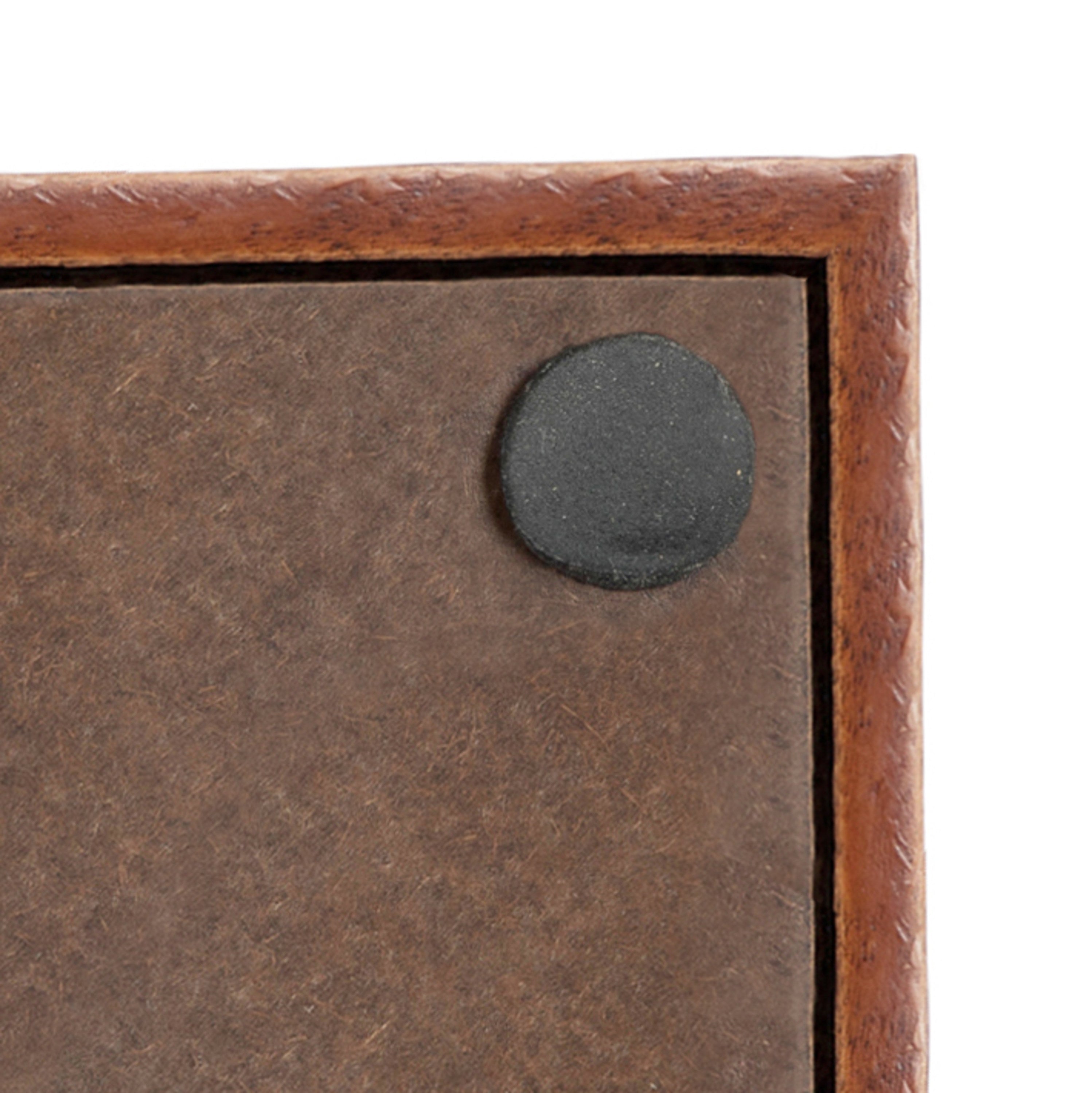 Single Tray Walnut Brown 17x13 4