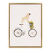 Framed Canvas Sylvie Bright Gold 18x24 2