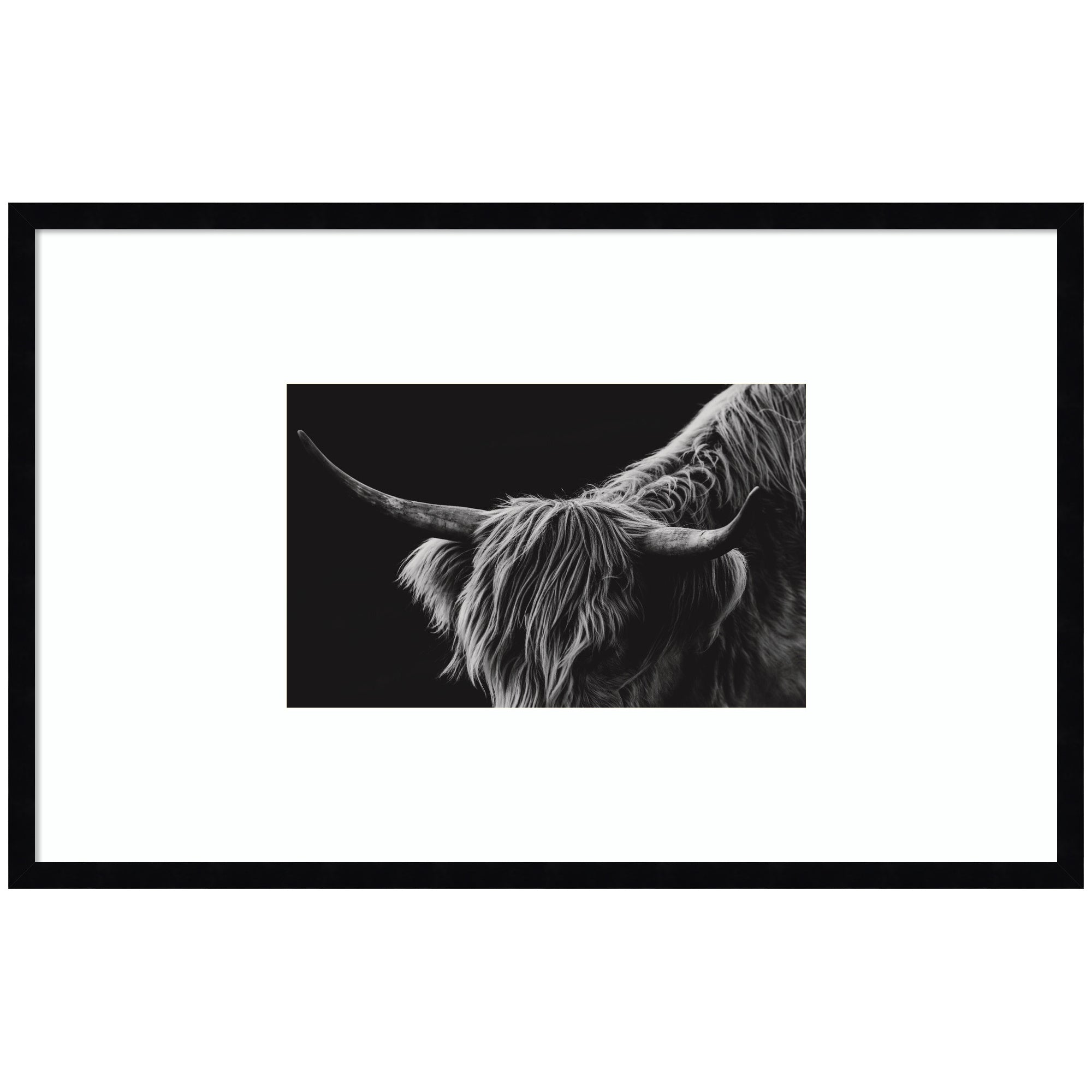 Scottish Highland No. 6 by Crystal Lynn Collins Framed Wall Art Print