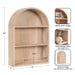 Accent Shelf Natural Beige 18x6x26 2