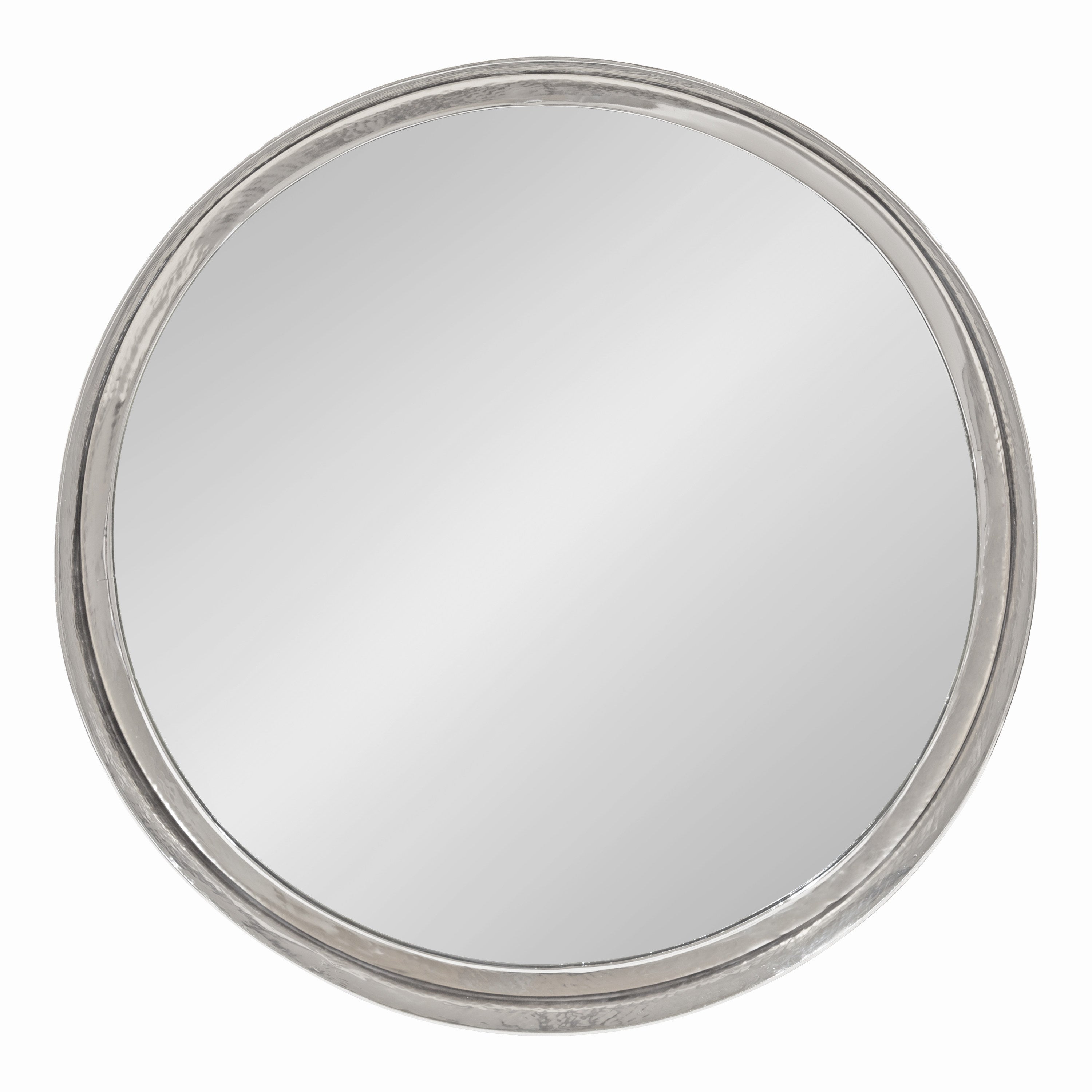 Round Mirror Silver 24" Diameter 2