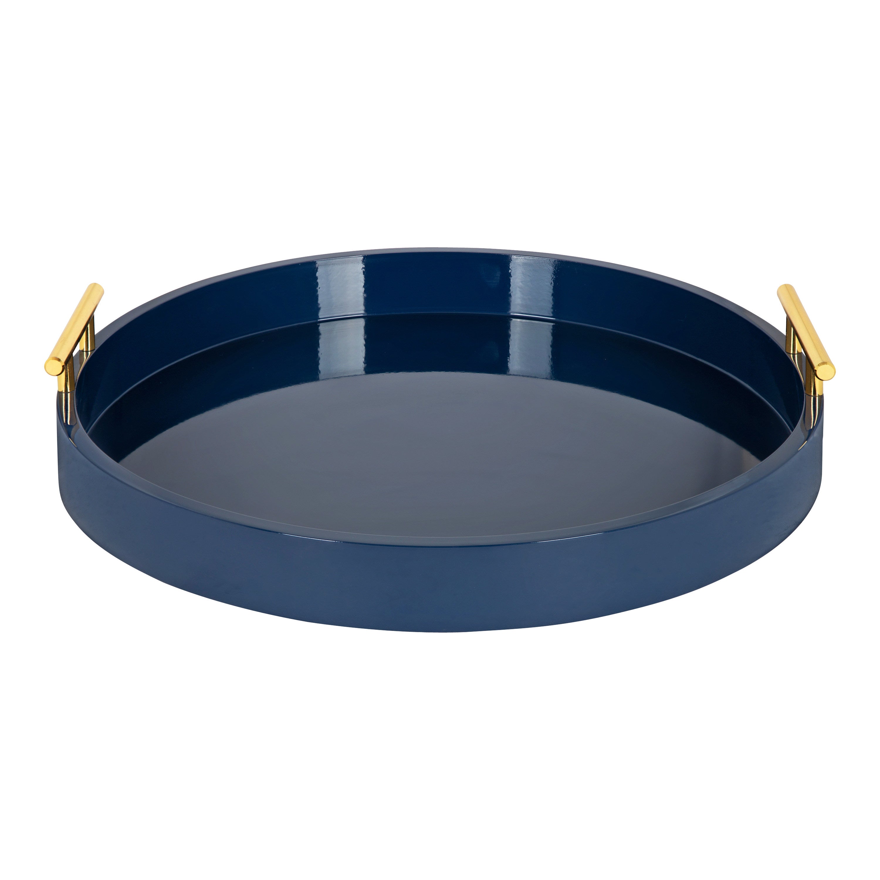 Single Tray Navy Blue 15.5" Diameter 2