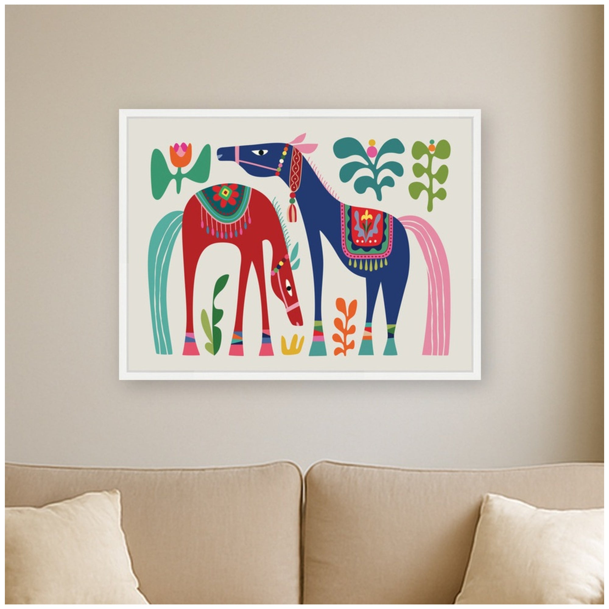 Framed Canvas 24x18 Sylvie White 7