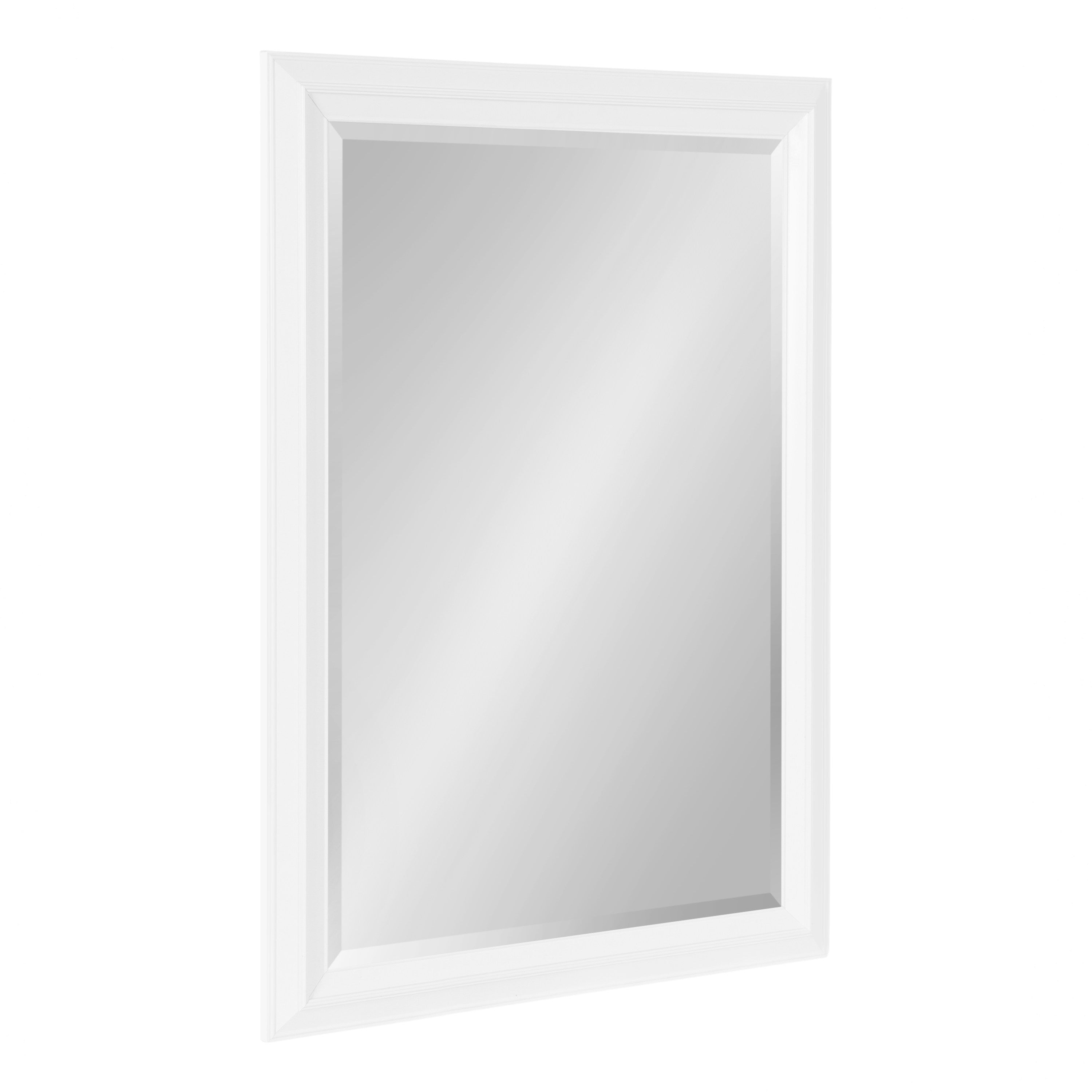 Rectangle Mirror White 24x34 1