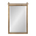 Rectangle Mirror Gold 22x33 2