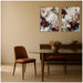 Art Set 2 Piece Set 18x24 Sylvie Beaded Dark Gold 7